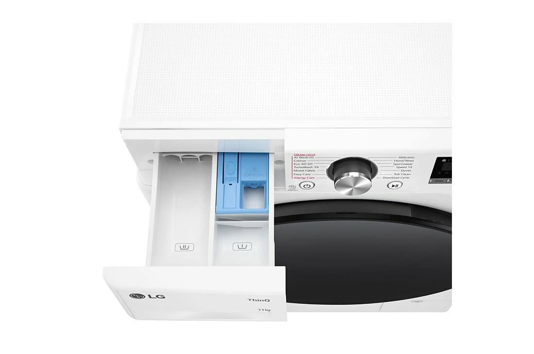 LG F4WR711S2W wasmachine Voorbelading 11 kg 1400 RPM Wit - Afbeelding 7