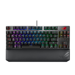 ASUS ROG Strix Scope NX TKL Deluxe toetsenbord Gamen USB Duits Zwart, Grijs