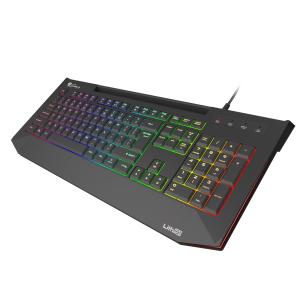 GENESIS Lith 400 RGB toetsenbord Gamen USB QWERTY US International Zwart