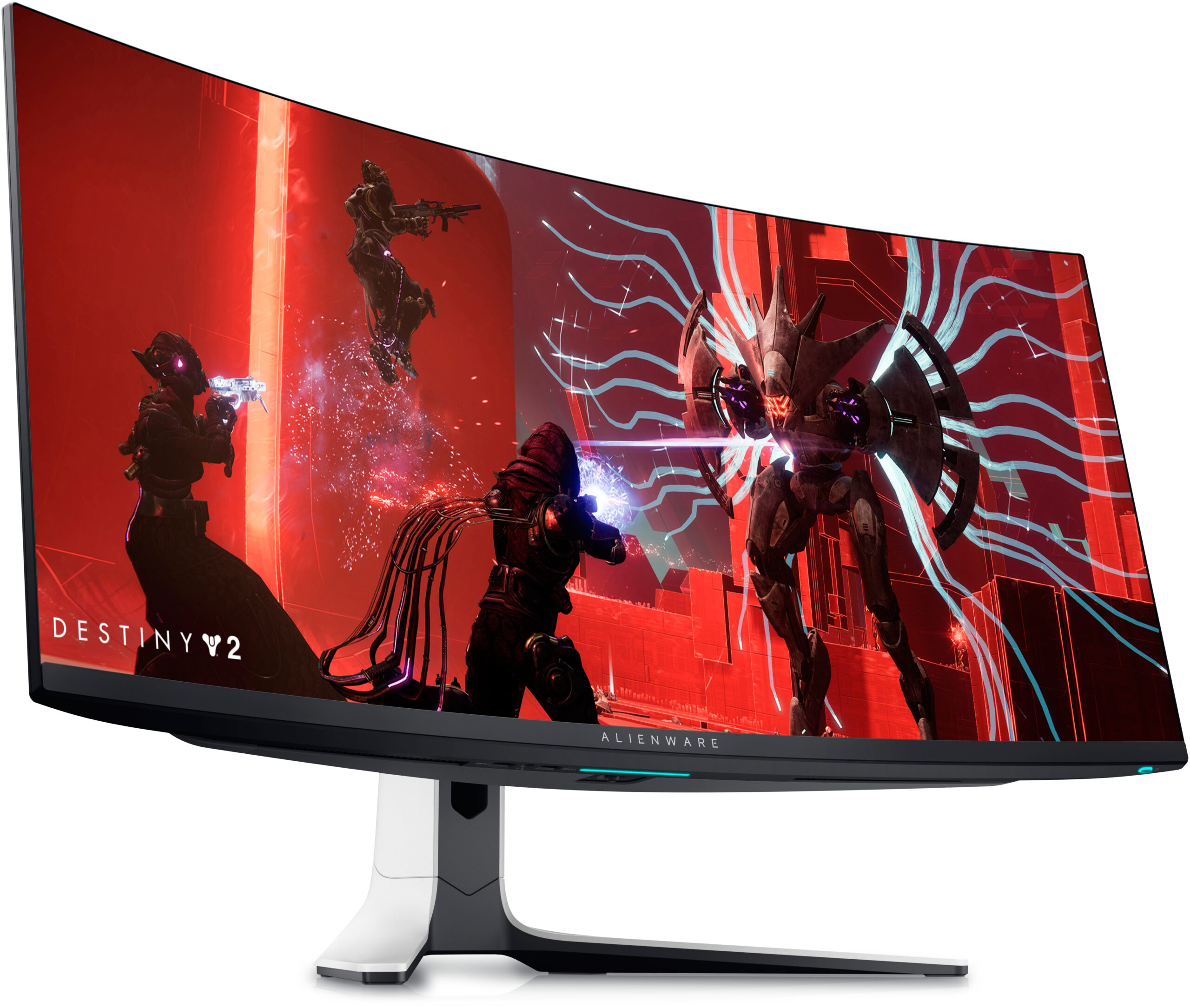 Alienware AW3423DW LED display 86,8 cm (34.2") 3440 x 1440 Pixels Quad HD OLED Wit, Zwart - Afbeelding 2