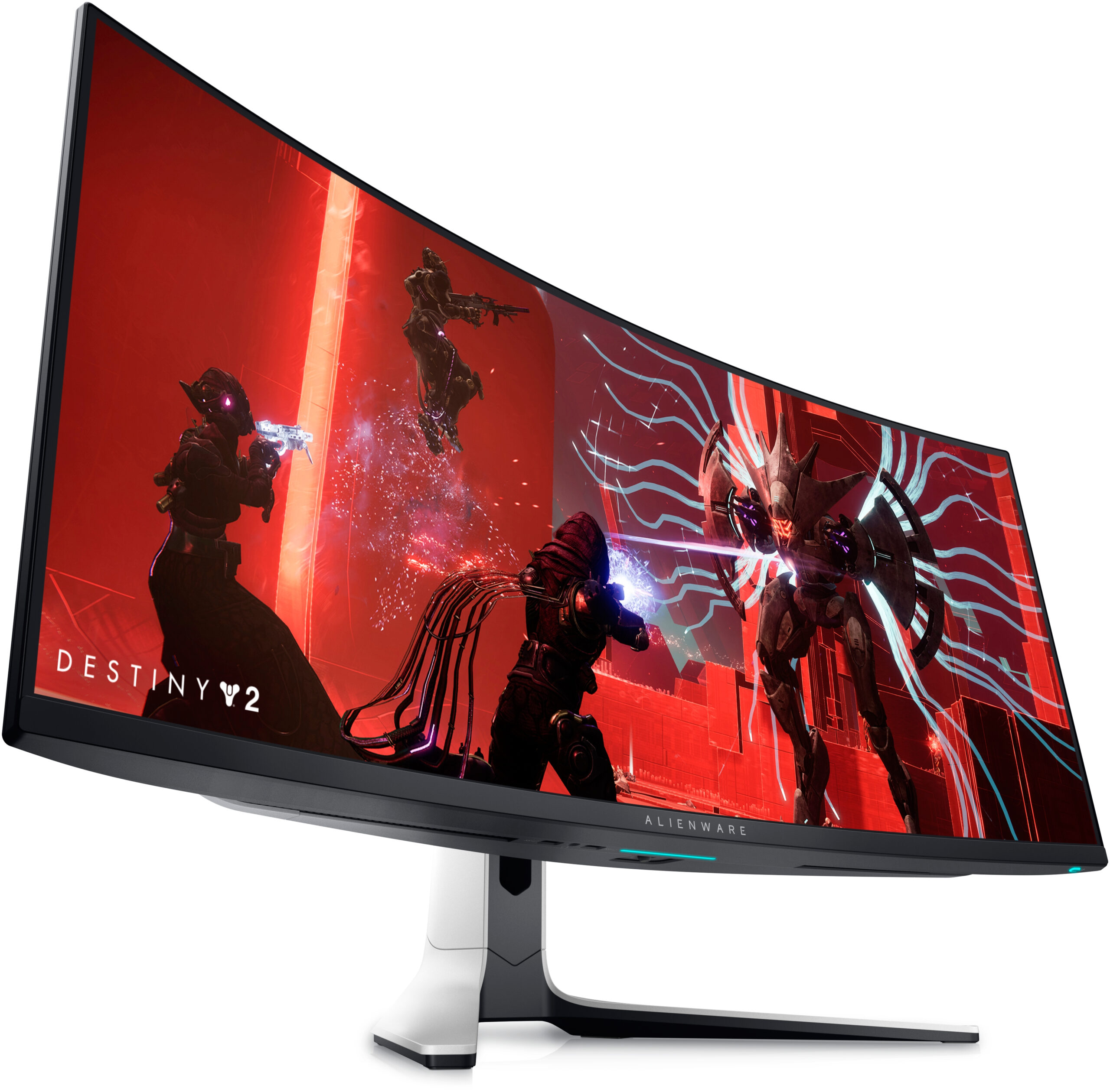 Alienware AW3423DW LED display 86,8 cm (34.2") 3440 x 1440 Pixels Quad HD OLED Wit, Zwart - Afbeelding 4