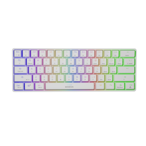 GENESIS Thor 660 toetsenbord Gamen USB + Bluetooth QWERTY US International Wit