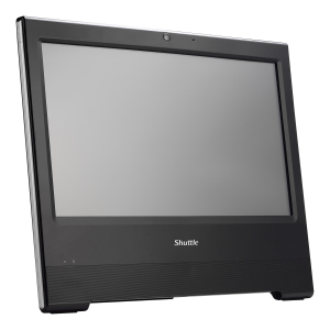 Shuttle All-In-One Barebone X50V8U3, 15,6" Single-Touch-Screen (resistief), Intel Core i3-10110U , ventilatorloos , 24/7 permanent gebruik