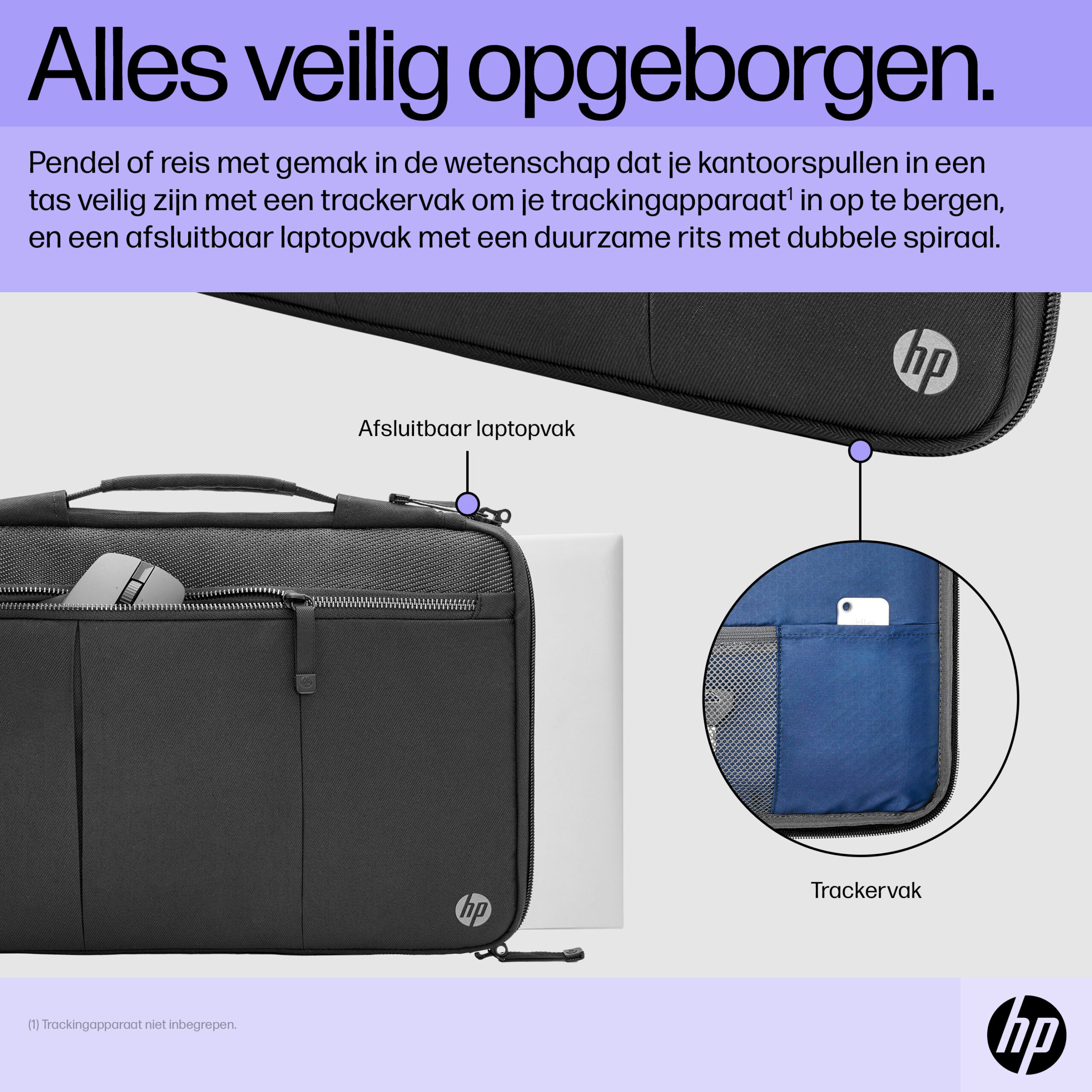 HP Renew Executive 14 inch laptopsleeve - Afbeelding 3