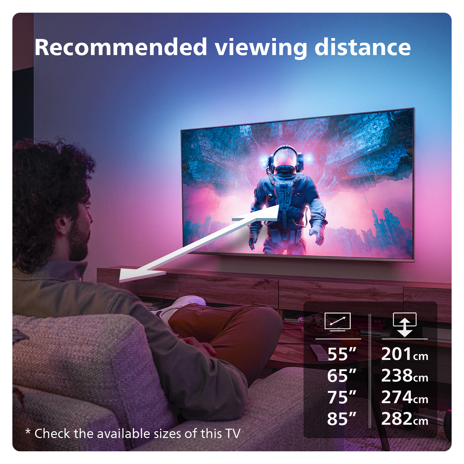Philips 4K Smart TV QD Mini-LED The Xtra 55PML9019 Ambilight (2024) - Afbeelding 11