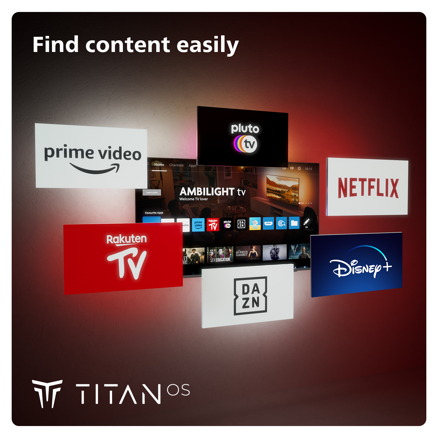 Philips 4K Smart TV QD Mini-LED The Xtra 55PML9019 Ambilight (2024) - Afbeelding 15