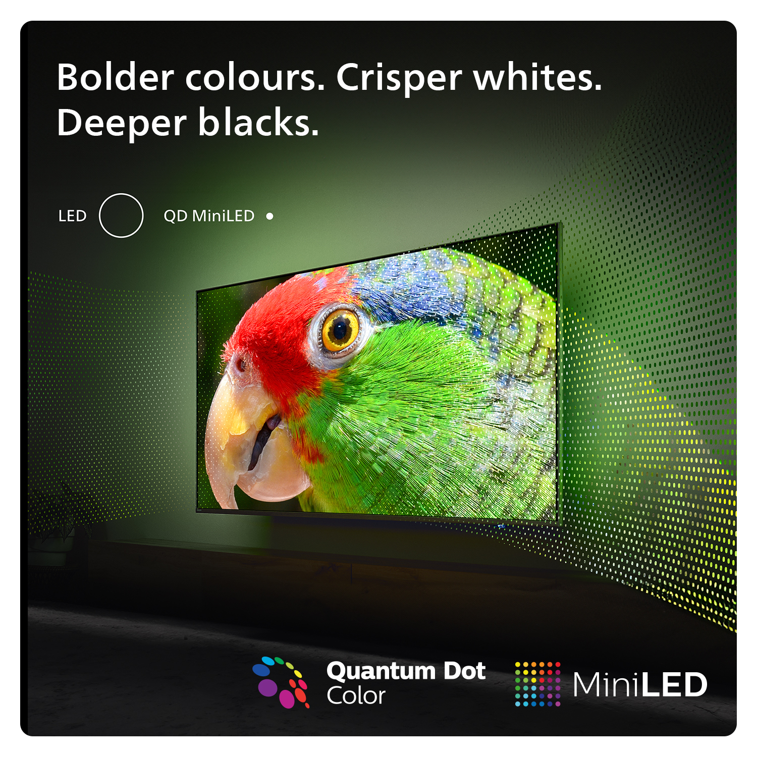 Philips 4K Smart TV QD Mini-LED The Xtra 55PML9019 Ambilight (2024) - Afbeelding 4