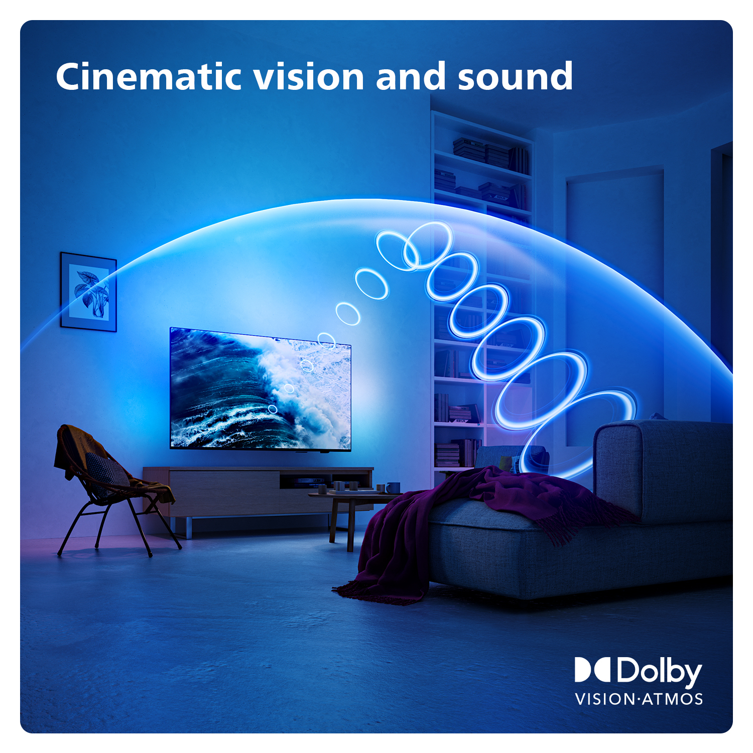 Philips 4K Smart TV QD Mini-LED The Xtra 55PML9019 Ambilight (2024) - Afbeelding 7