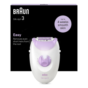 Braun Silk-épil 3 3-000 20 pincetten Paars, Wit