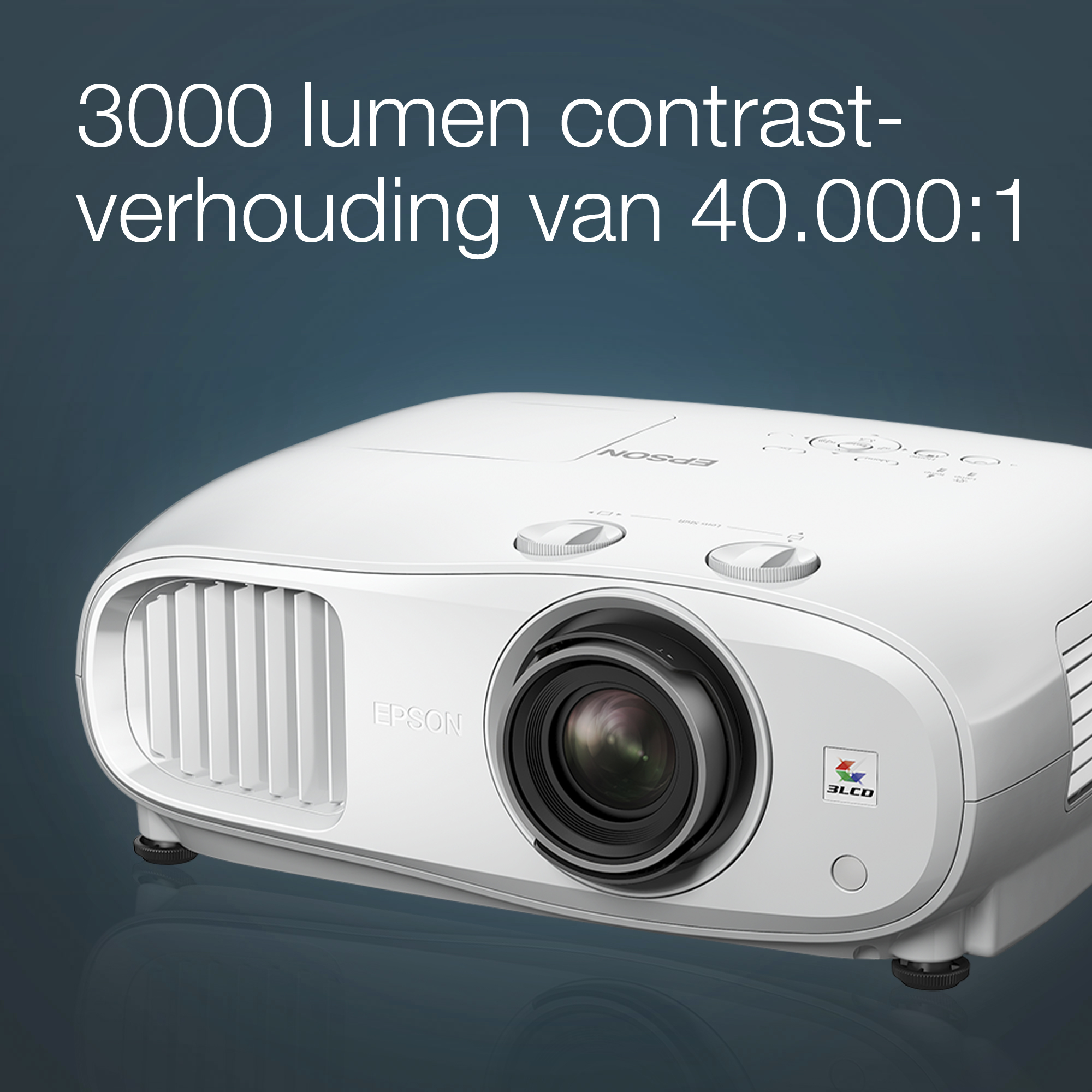 Epson EH-TW7000 4K PRO-UHD-projector, 3000 lumen, scherm van maximaal 500 inch - Afbeelding 5