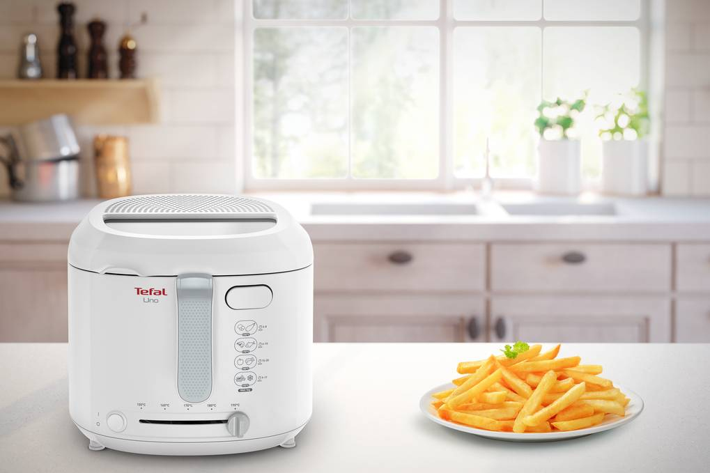 Tefal Uno FF2031 Enkel Frituurpan Wit - Afbeelding 4