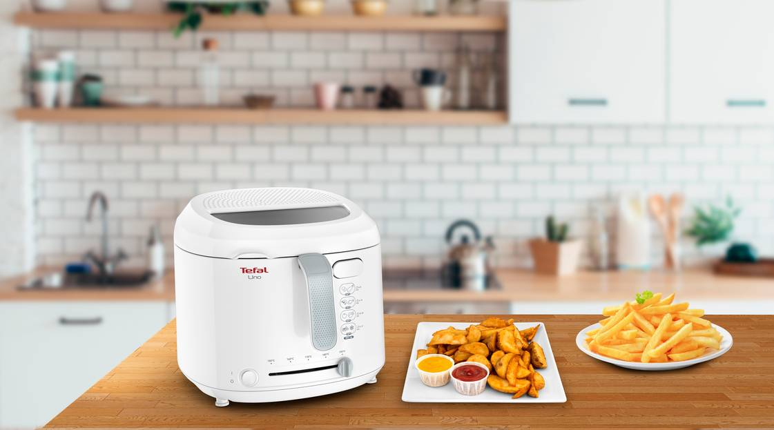 Tefal Uno FF2031 Enkel Frituurpan Wit - Afbeelding 6