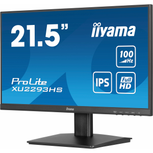 iiyama ProLite XU2293HS-B6 computer monitor 54,6 cm (21.5") 1920 x 1080 Pixels Full HD LED Zwart