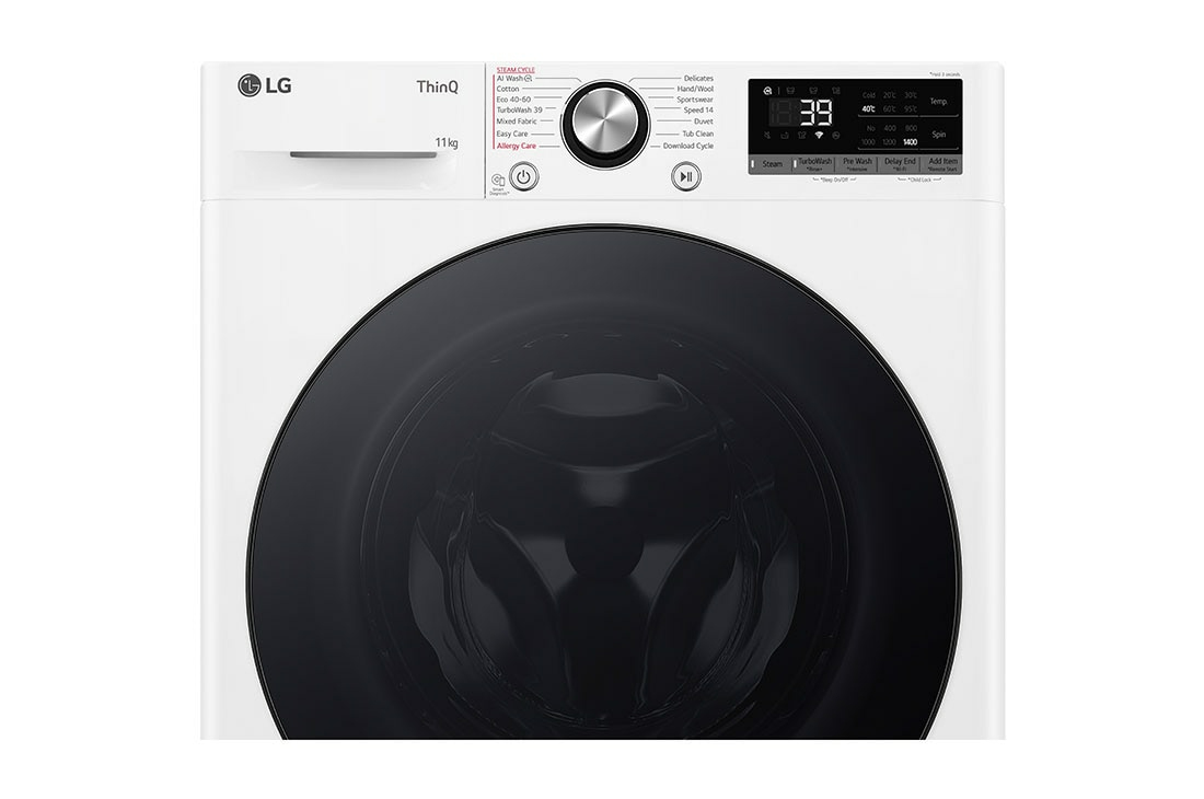 LG F4WR711S2W wasmachine Voorbelading 11 kg 1400 RPM Wit - Afbeelding 6
