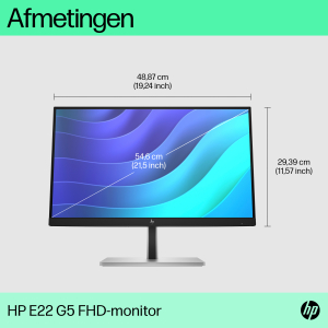 HP E-Series E22 G5 FHD-monitor