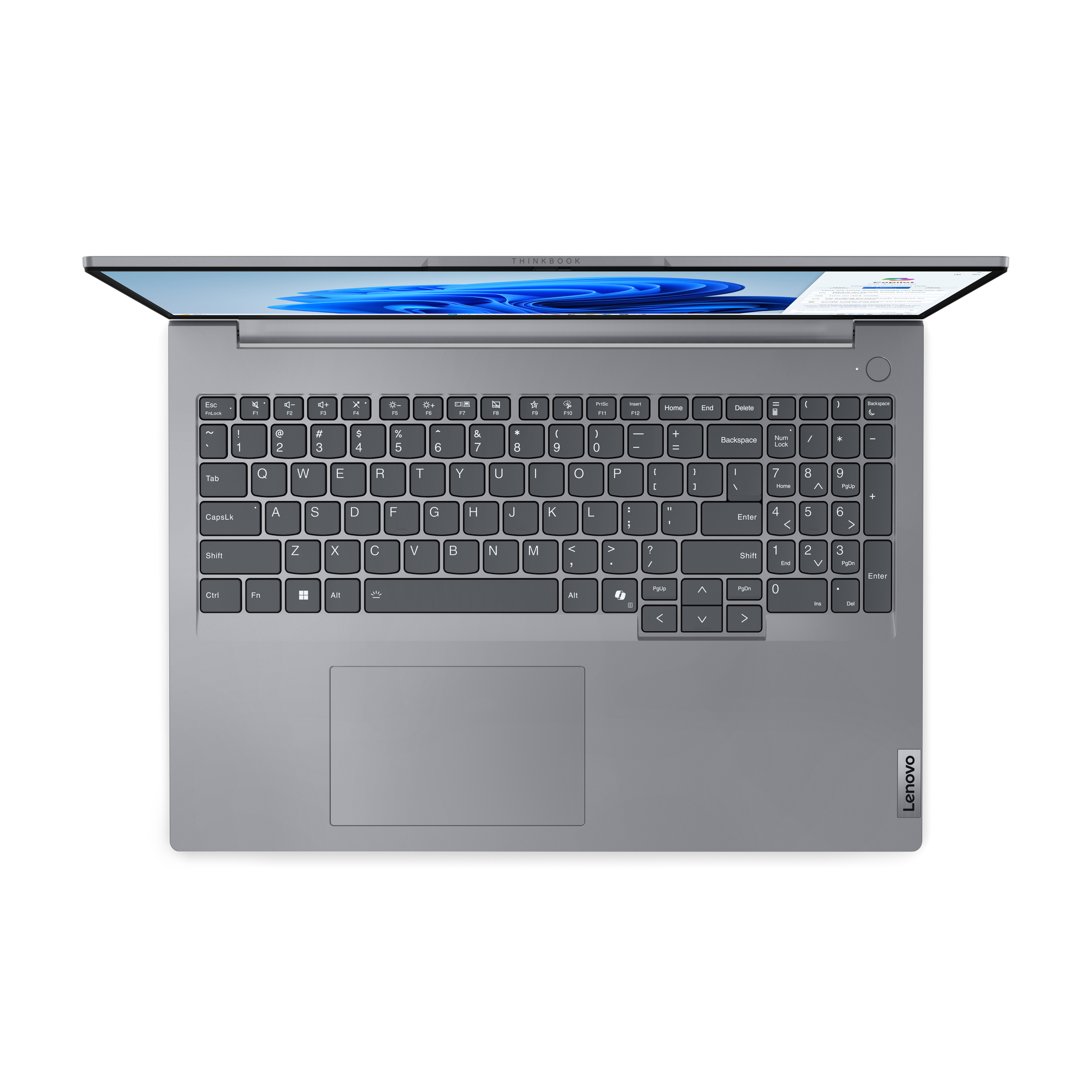 Lenovo ThinkBook 16 G7 IML Intel Core Ultra 5 125U Laptop 40,6 cm (16") WUXGA 16 GB LPDDR5-SDRAM 256 GB SSD Wi-Fi 6E (802.11ax) Windows 11 Pro Grijs - Afbeelding 9