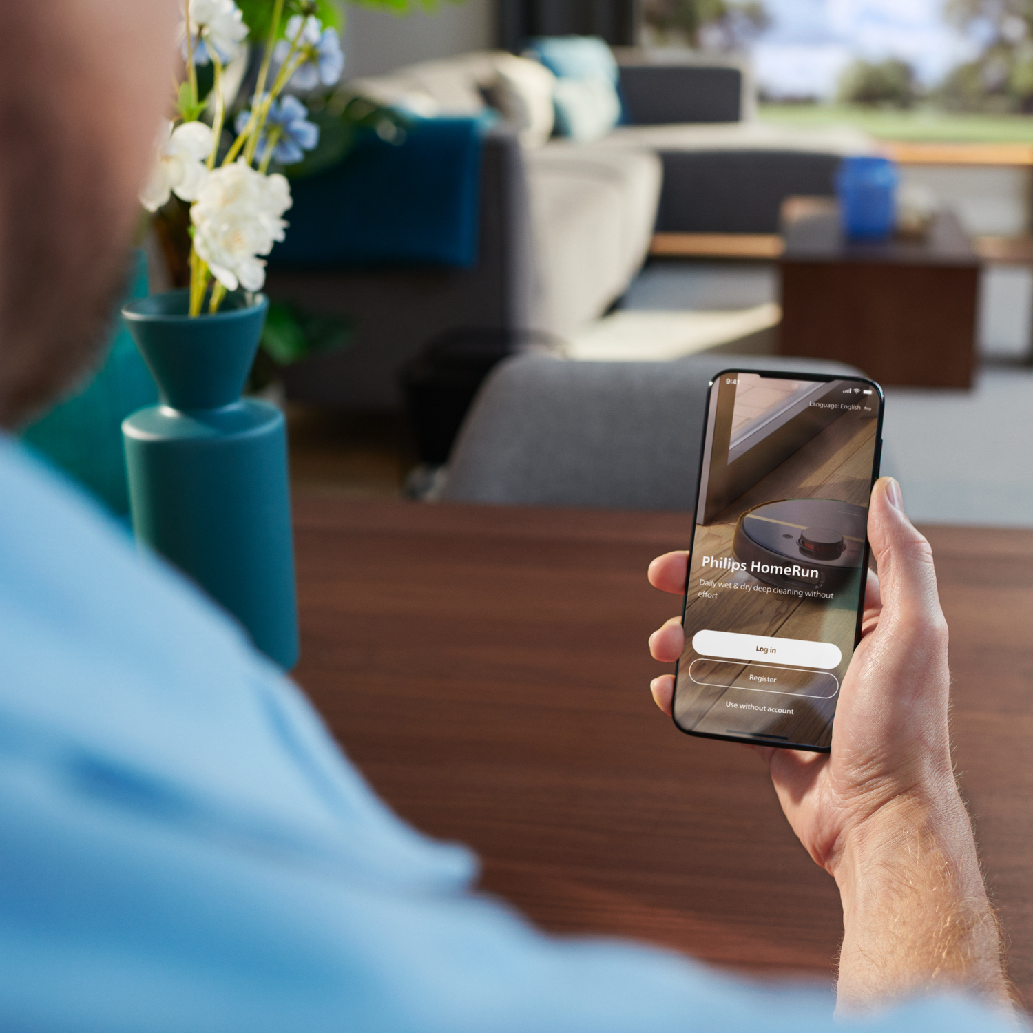 Philips 7000 series HomeRun Aqua XU7000/02 Robotstofzuiger met dweilfunctie - Afbeelding 9