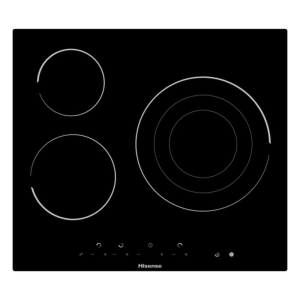 Vitro-keramische Kookplaat Hisense 1 60 cm Zwart 60 cm 5700 W