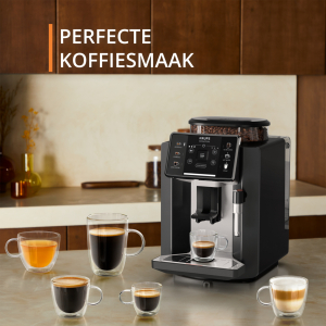 Krups Sensation EA910A EA910A volautomatische espressomachine zwart/nube