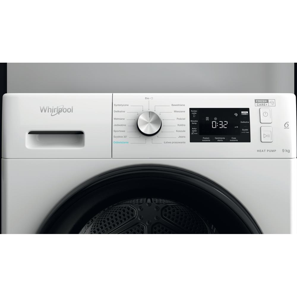 Whirlpool FFT M22 9X2B PL wasdroger Vrijstaand Voorbelading 9 kg A++ Zwart, Wit - Afbeelding 7