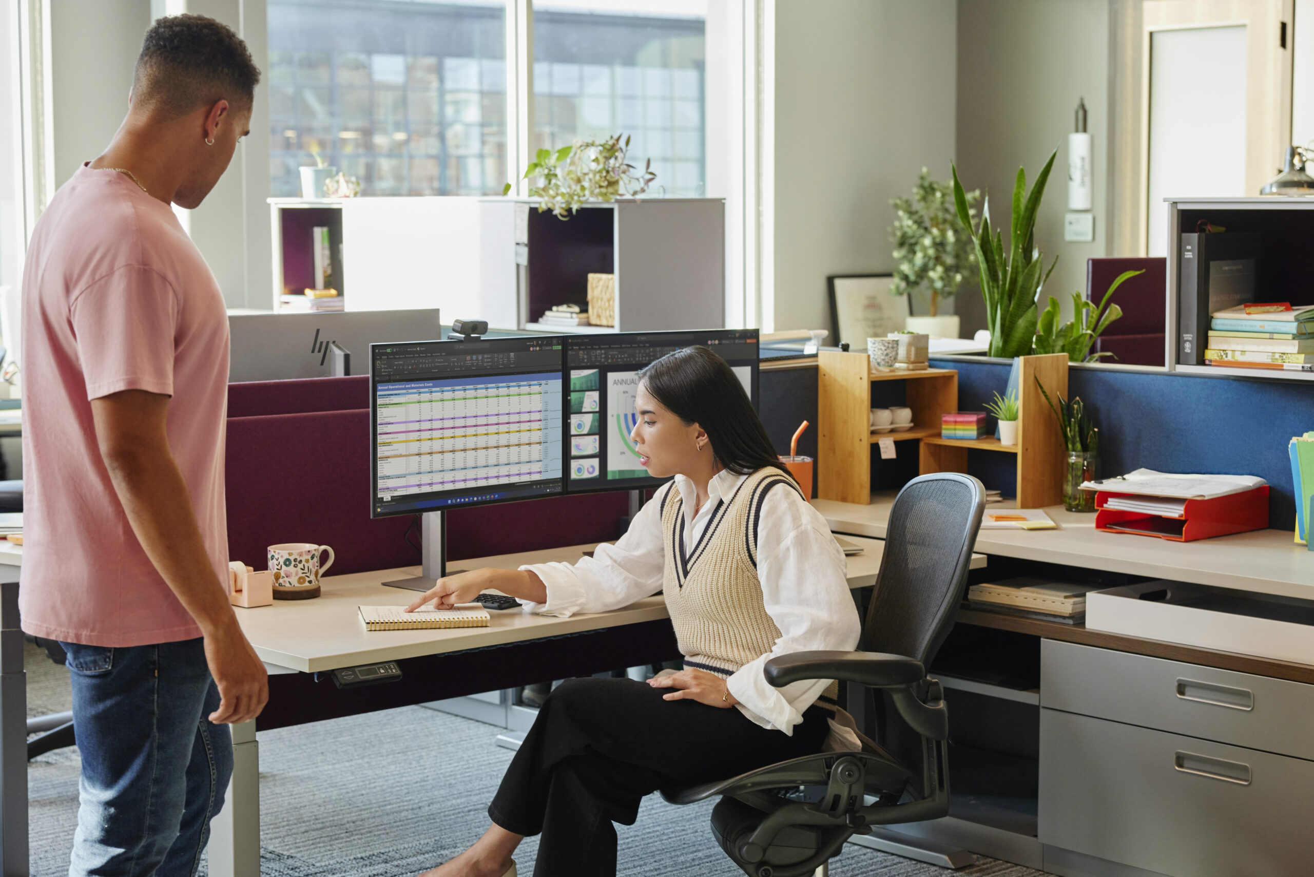 HP Series 7 Pro Serie 7 Pro 24 inch WUXGA-monitor - 724pn - Afbeelding 3