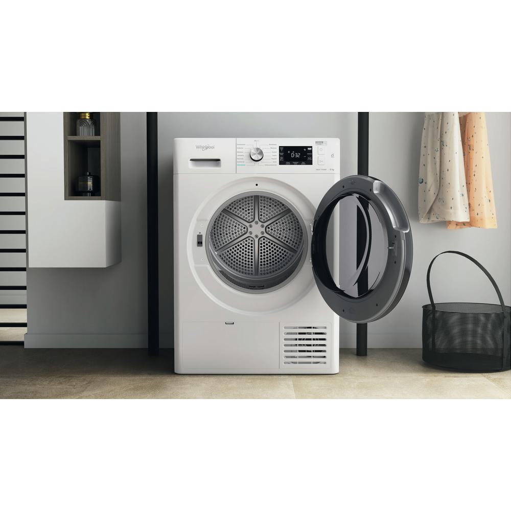 Whirlpool FFT M22 9X2B PL wasdroger Vrijstaand Voorbelading 9 kg A++ Zwart, Wit - Afbeelding 6