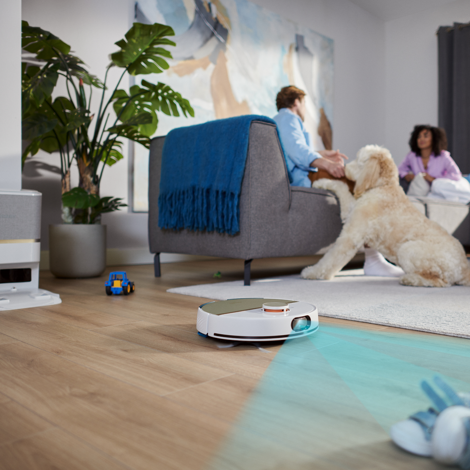 Philips 7000 series HomeRun Aqua XU7000/02 Robotstofzuiger met dweilfunctie - Afbeelding 13