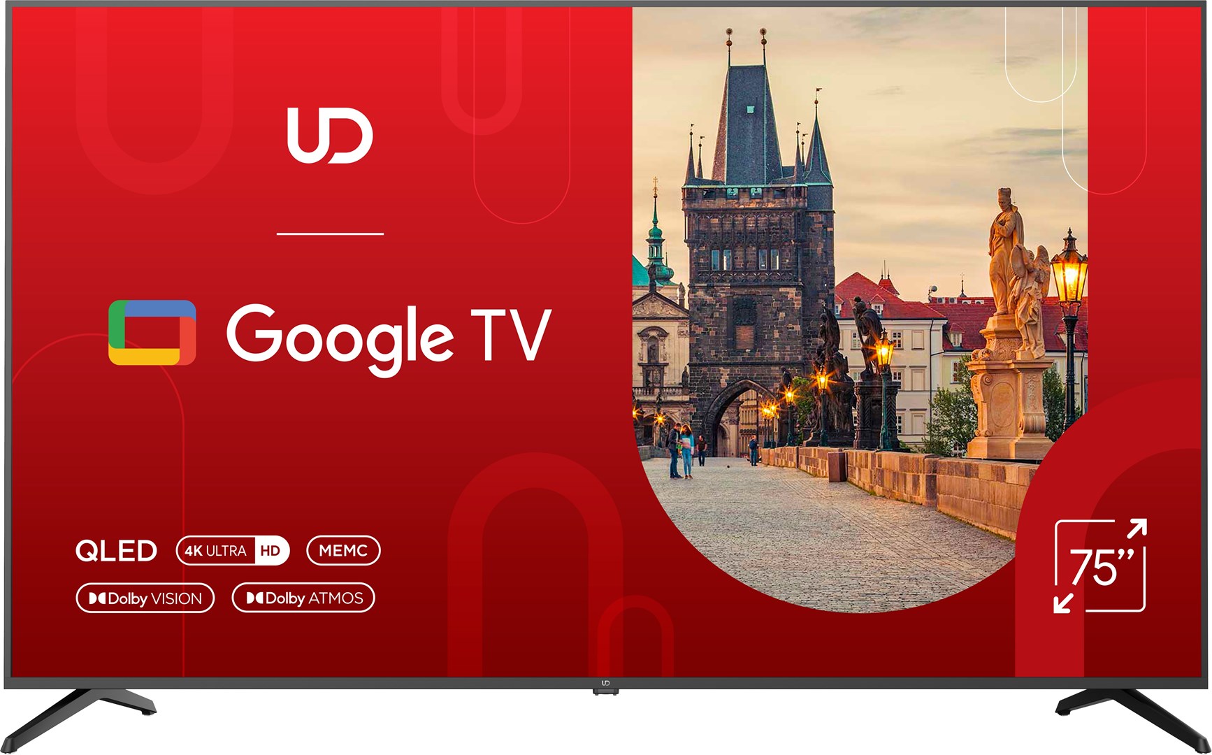 UD 4K QLED+ Android Smart XXL TV 75QGU7210S 75"