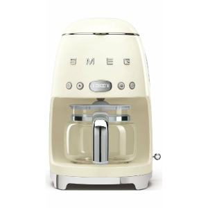 Drip Koffiemachine Smeg DCF02CREU 1050 W Retro Grijs Crème
