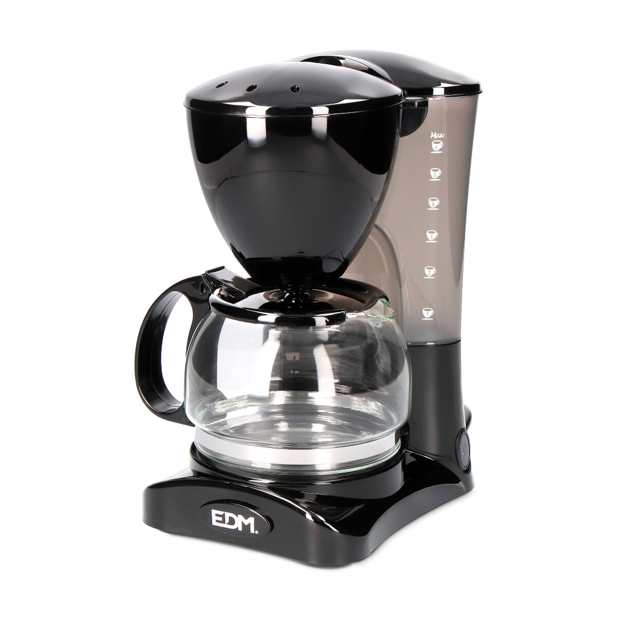 Drip Koffiemachine EDM 07653 Zwart 550 W 6 Kopjes 0,6 L - Afbeelding 2