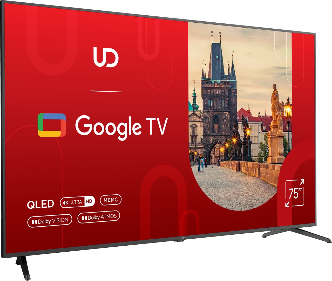 UD 4K QLED+ Android Smart XXL TV 75QGU7210S 75" - Afbeelding 2