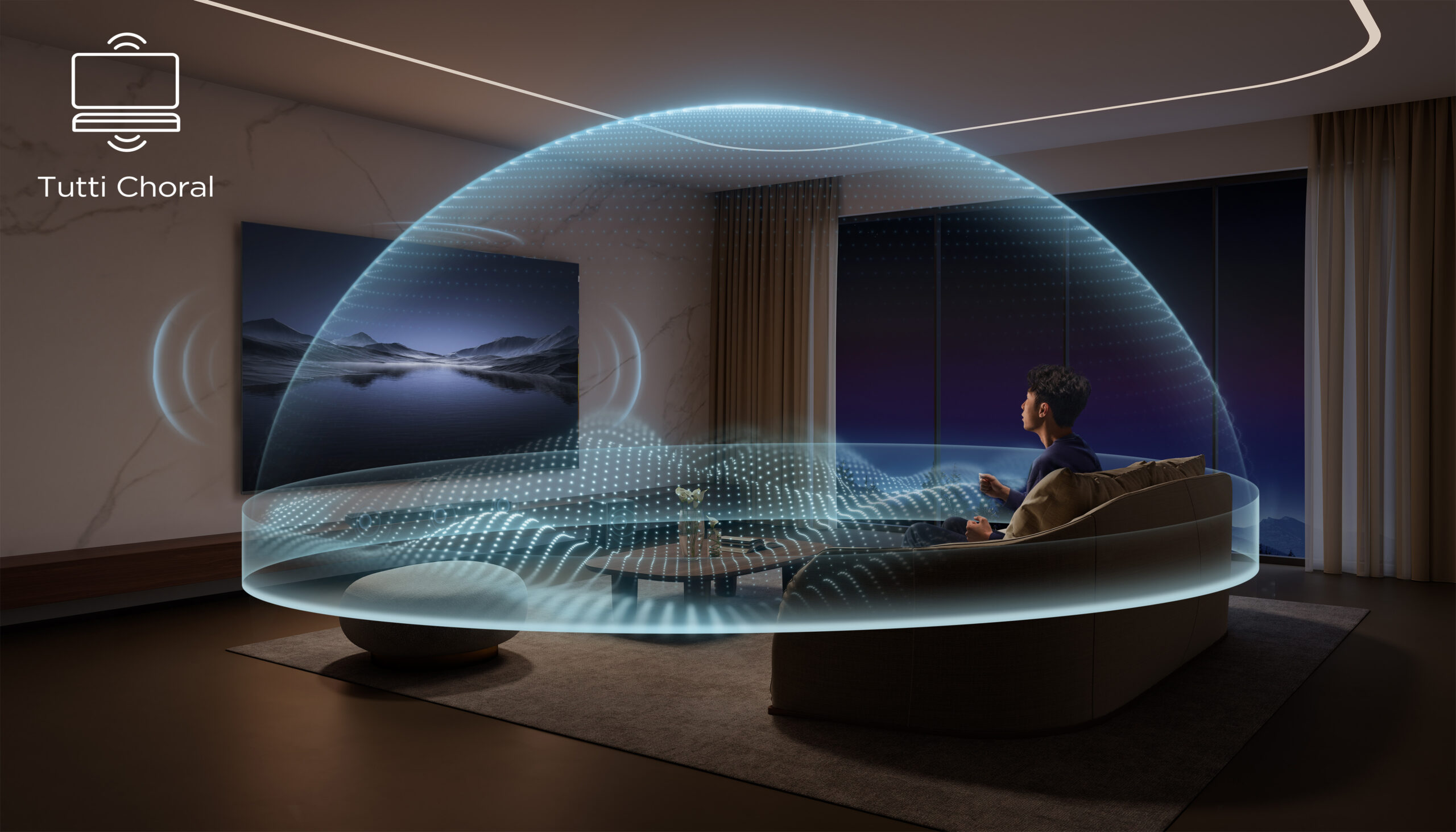 TCL Q Q75H Class 5.1.2 Channel Sound Bar with Dolby Atmos, Ray Danz Technology - Afbeelding 6