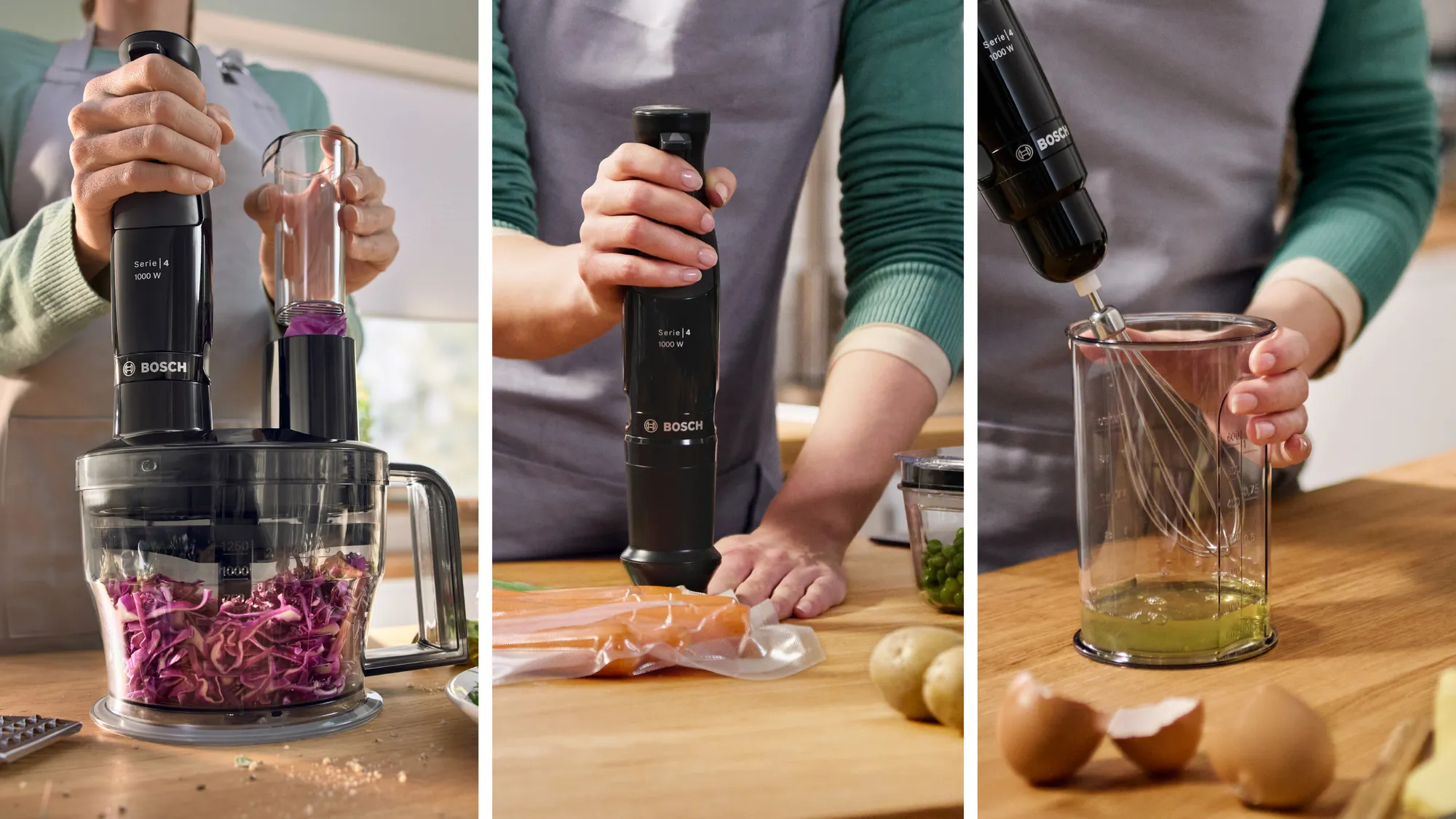 Bosch Serie 4 MSM4B620 blender 0,6 l Staafmixer 1000 W Zwart - Afbeelding 13