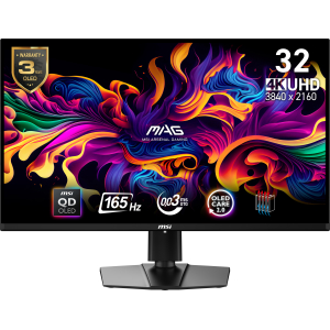 MSI MAG 321UP QD-OLED computer monitor 80 cm (31.5") 3840 x 2160 Pixels 4K Ultra HD Zwart