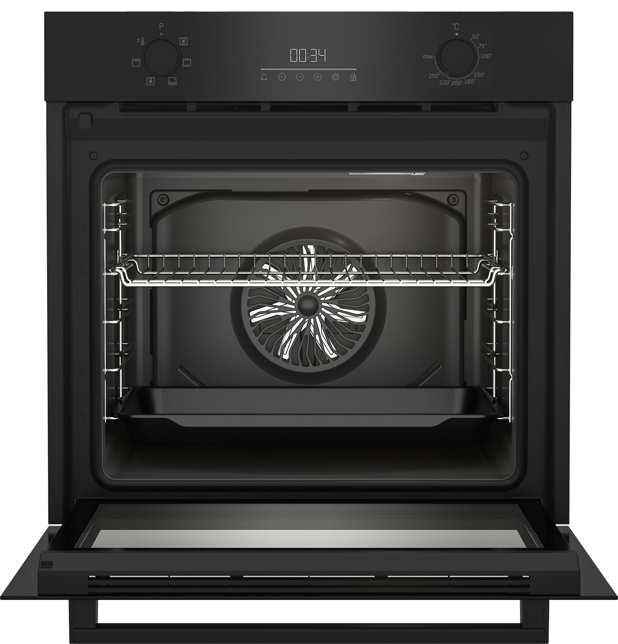 Beko BBIE17300B oven 72 l Zwart - Afbeelding 4