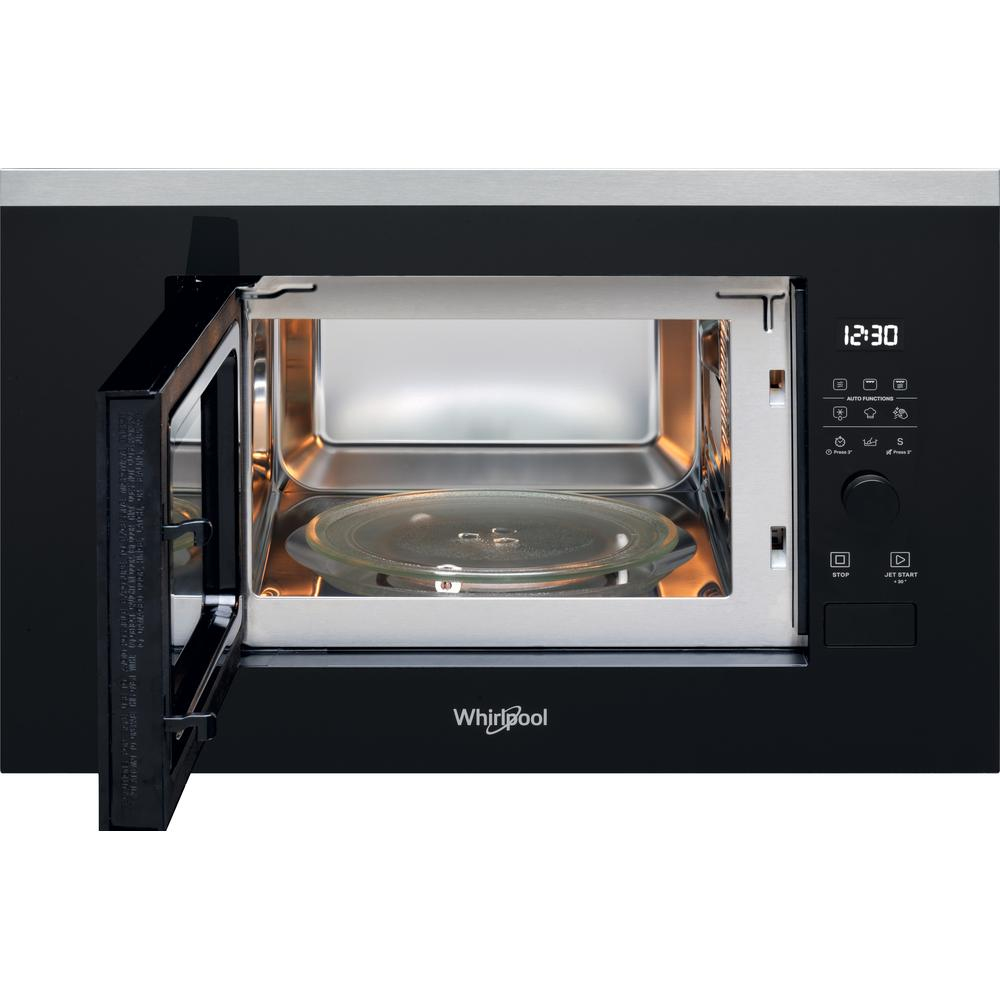Whirlpool WMF201G Zwart, Roestvrijstaal Grill-magnetron Ingebouwd 20 l 800 W - Afbeelding 2