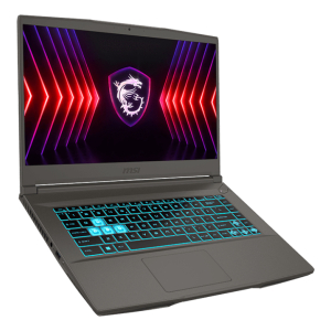 MSI Thin 15 Intel® Core™ i5 i5-12450H Laptop 39,6 cm (15.6") Full HD 16 GB DDR4-SDRAM 512 GB SSD NVIDIA GeForce RTX 3050 Wi-Fi 6E (802.11ax) Grijs
