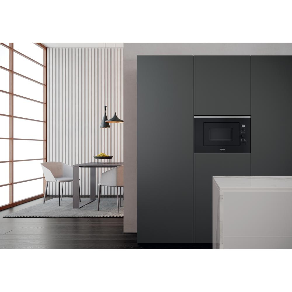 Whirlpool WMF201G Zwart, Roestvrijstaal Grill-magnetron Ingebouwd 20 l 800 W - Afbeelding 4