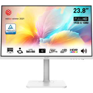 MSI Modern MD272XPW computer monitor 60,5 cm (23.8") 1920 x 1080 Pixels Full HD Wit