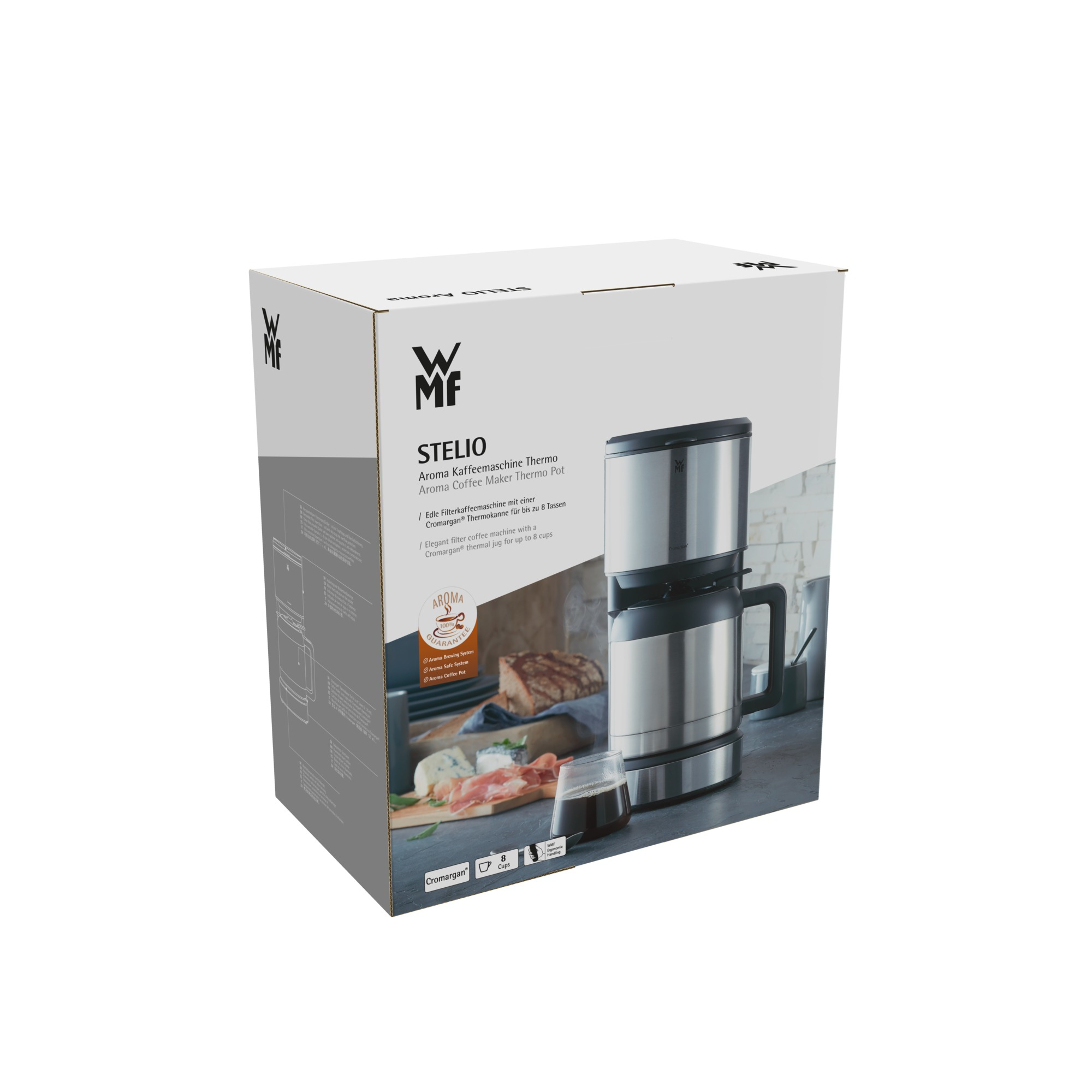 WMF Stelio 0412160011 412160011 Koffiezetapparaat met thermoskan - Afbeelding 9