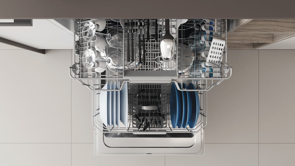 Indesit DIO 3C24 AC E Volledig ingebouwd 14 couverts - Afbeelding 18