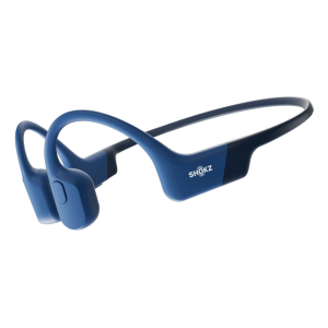 SHOKZ OpenRun Headset Draadloos Neckband Sporten Bluetooth Blauw