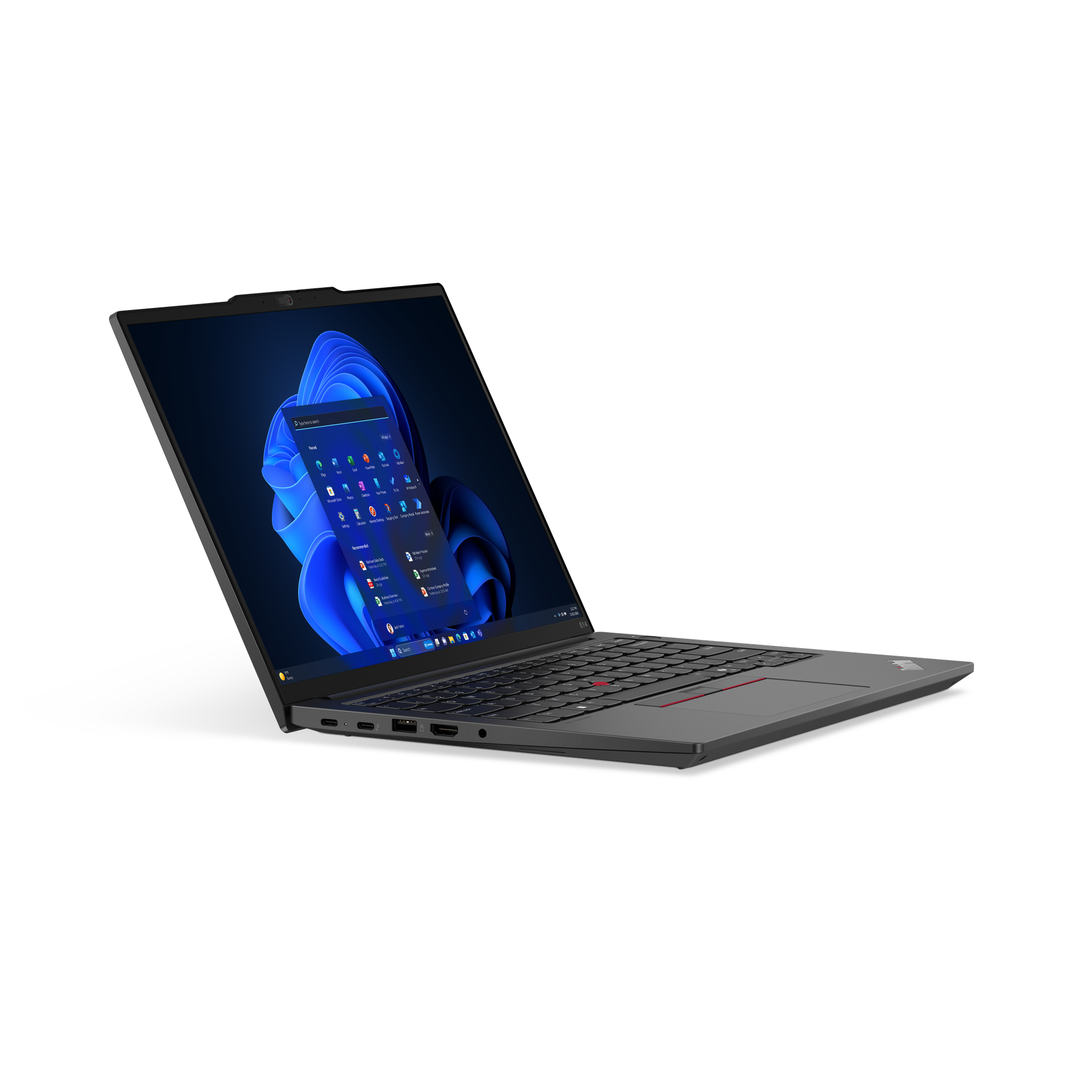 Lenovo ThinkPad E14 Gen 6 (Intel) Intel Core Ultra 5 125U Laptop 35,6 cm (14") WUXGA 16 GB DDR5-SDRAM 512 GB SSD Wi-Fi 6E (802.11ax) Windows 11 Pro Engels Zwart - Afbeelding 9