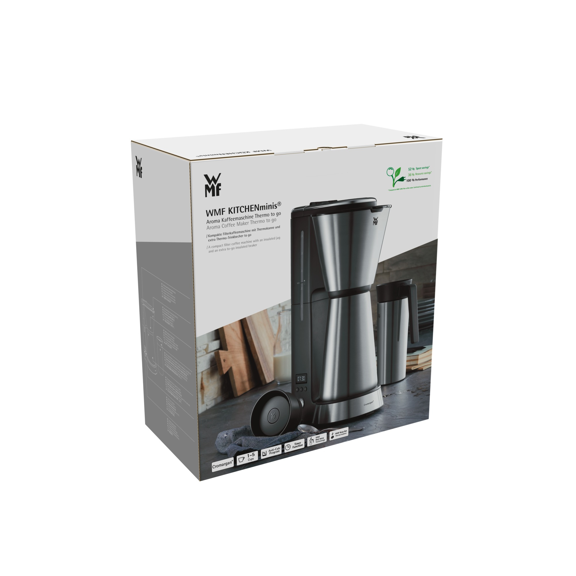 WMF KITCHENminis 0412260011 ® 412260011 Aroma koffiemachine met Thermoskan en Thermosbeker - Afbeelding 9