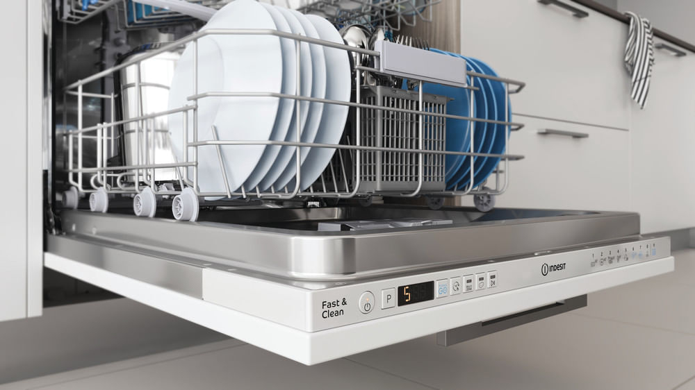 Indesit DIO 3C24 AC E Volledig ingebouwd 14 couverts - Afbeelding 19