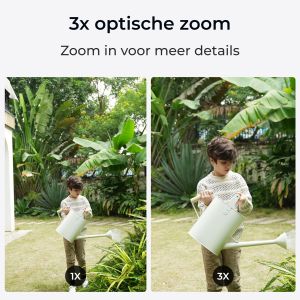 Reolink P434 - 4K buitencamera, PoE, 3x optische zoom, detectie van personen/voertuigen/dieren, nachtzicht in kleur