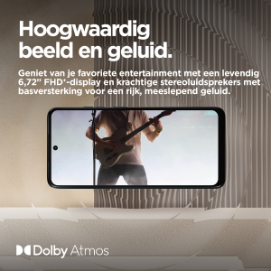 Motorola moto g15 power 17,1 cm (6.72") Dual SIM Android 15 4G USB Type-C 8 GB 256 GB 6000 mAh Grijs