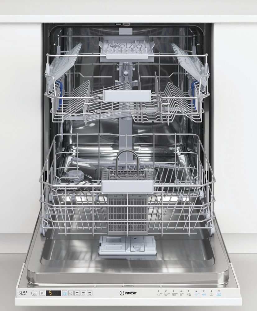 Indesit DIO 3C24 AC E Volledig ingebouwd 14 couverts - Afbeelding 5