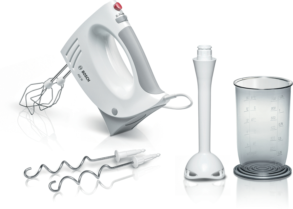 Bosch MFQ3540 mixer Handmixer 450 W Grijs, Wit