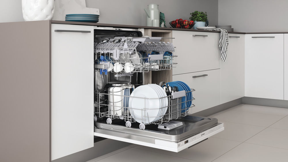 Indesit DIO 3C24 AC E Volledig ingebouwd 14 couverts - Afbeelding 6